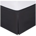 Bed manufacturers never lift the mattress. Enveloping bed skirt. Classic style. Low maintenance. Wrinkle-resistant fabric. Traditional.